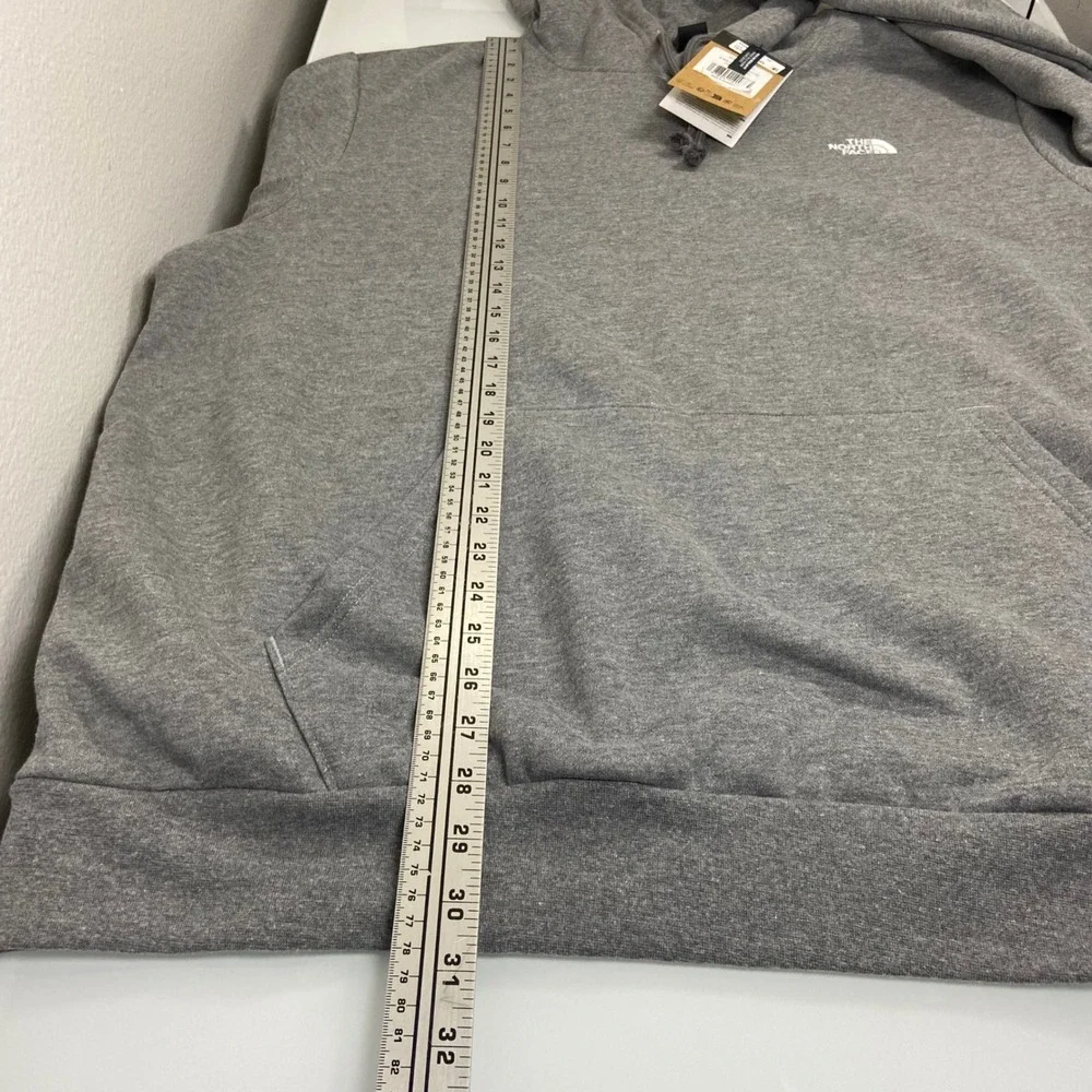 The North Face Mens 2XL Grey‎ Hoodie NEW Circular Design Pullover Sweatshirt